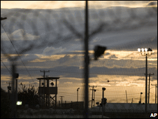 Guantanamo Bay camp at sunrise, 19 November 